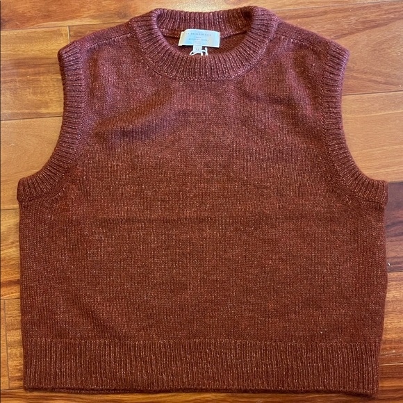 Sezane Samuel vest Sienna size XS new with tags NWT - Picture 2 of 9